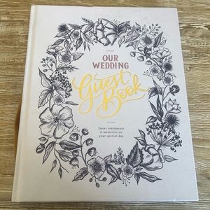 Wedding Guest Book with Prompts